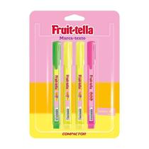 Kit Destaca Texto FRUIT-TELLA 4unid