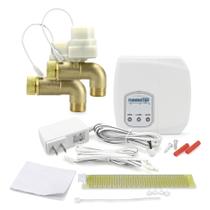 Kit detector de vazamentos FloodStop com desligamento automático para máquina de lavar