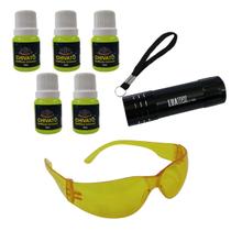 Kit Detector Vazamento Gás Ar Condicionado 10 Contraste Uv Kit Detector Vazamento Gás Ar Condicionado 10 Contraste Uv