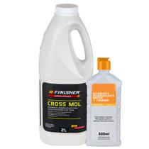 Kit Detergente CROSS MOL 2 Lt e Desengraxante Neutro 500ml - Finisher