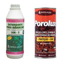 Kit Detergente Lem 3 1L + Porolux Incolor 1kg - Bellinzoni
