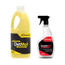 Kit Detergente Shampoo Det Mol 1,9 Litros + Desengraxante Sintético 955 750ml - Sandet