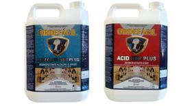 Kit Detergentes Alcalino Acido para Ordenhadeiras 5 Litros