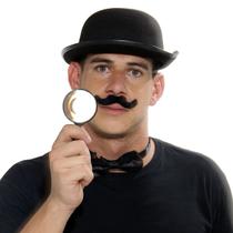 Kit Detetive Com Lupa Acessórios Para Fantasias