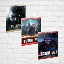 Kit Detonados Resident Evil - 3 Volumes
