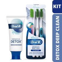 Kit Detox Deep Clean Oral-B Limpeza Profunda