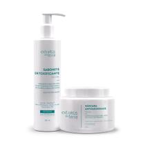 Kit Detox Facial Profissional com Sabonete e Máscara