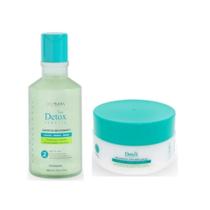 kit detox grankera keranza (máscara pré shampoo e shampoo)