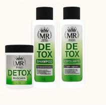 Kit Detox Shampoo esfoliante + Shampoo + Máscara Maran Cosméticos 300 gr