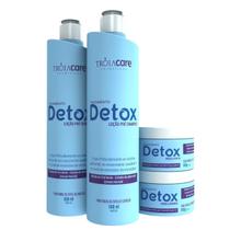 Kit Detox Troia Care 4 Itens Para Recuperar 100% O Cabelo