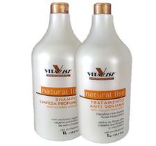 Kit Detra Natural Lise Alisamento Progressivo 2 Itens de 1L Kit Detra Natural Lise Alisamento Progressivo 2 Itens de 1L