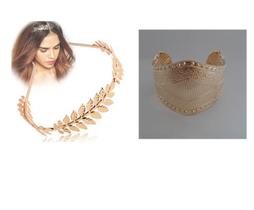 Kit Deusa Grega C/ 1 Tiara e 1 Bracelete Roma