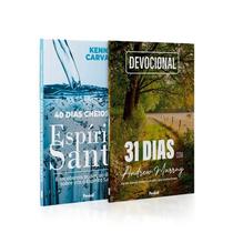 Kit dev 31 dias c/ andrew m. + 40 dias cheios do esp santo