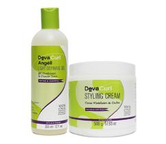 Kit Deva Curl Angell 355Ml E Deva Curl Styling Cream 500G