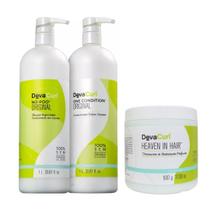 Kit Deva Curl One Condition+No Poo+Heaven in Hair