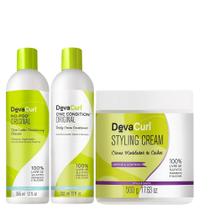 Kit Deva Curl Original 2x355ml E Styling Cream 500g