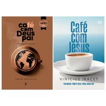 Kit Devocionais 2025 - Café com Deus Pai + Café com Jesus