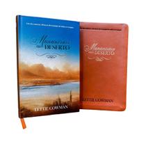 Kit Devocional 2 Mananciais no Deserto Edição Especial Capa Dura e Capa Couro