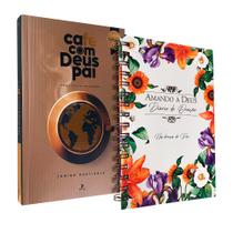 Kit Devocional Café com Deus Pai 2025 + Diário de Oração Amando a Deus Nos Braços do Pai