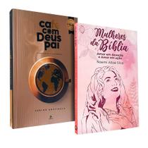 Kit Devocional Café com Deus Pai 2025 + Mulheres da Bíblia