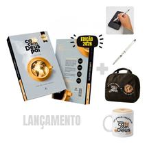 Kit Devocional Café Com Deus Pai + Bolsa Termica+caneca+caneta 2em1