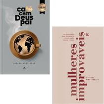 Kit Devocional Café Com Deus Pai Porções Diárias De Amor + Mulheres Improváveis Vélos Vida Kit Devocional Café Com Deus Pai Porções Diárias De Amor + Mulheres Improváveis Vélos Vida