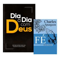 Kit Devocional Dia a Dia com Deus + Fé Charles Spurgeon Kit Devocional Dia a Dia com Deus + Fé Charles Spurgeon