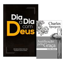 Kit Devocional Dia a Dia com Deus + Justificação pela Graça Spurgeon Kit Devocional Dia a Dia com Deus + Justificação pela Graça Spurgeon
