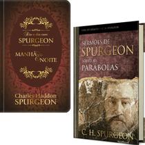 Kit Devocional Dia a Dia com Spurgeon Capa Dura + Sermões de Charles Spurgeon Sobre as Parábolas Kit Devocional Dia a Dia com Spurgeon Capa Dura + Sermões de Charles Spurgeon Sobre as Parábolas