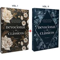 Kit Devocional dos Clássicos Vol. 1 + Vol. 2 Capa Dura Floral