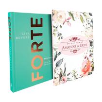 Kit Devocional Forte Lisa Bevere + Devocional Amando a Deus Flores