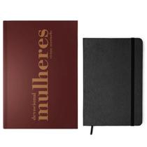 Kit Devocional mulheres - Viviane Martinello e Caderno de anotações Moleskine com pauta