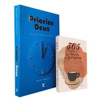 Kit Devocional Priorize Deus + 365 Mensagens Diárias Charles Spurgeon Café