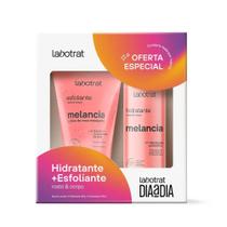 Kit Dia a Dia Labotrat Para Rosto e Corpo com Esfoliante 150g + Hidratante Melancia 190ml