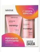 Kit dia a dia labrotat esfoliante+ hidratante morango