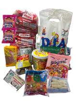 Kit Dia das Crianças Doces Sortidos p/ Montar 100 Saquinhos