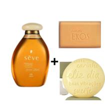 Kit Dia das Mães 1 Óleo Seve Amêndoas e Flor de Mandarina + 1 Sabonete Ekos +1 Sabonete tododia Kit Dia das Mães 1 Óleo Seve Amêndoas e Flor de Mandarina + 1 Sabonete Ekos +1 Sabonete tododia
