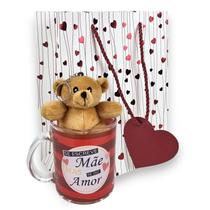 Kit Dia Das Mães Caneca Urso Sacola Brilhante Lembrancinha Cor:Amor Kit Dia Das Mães Caneca Urso Sacola Brilhante Lembrancinha Cor:Amor