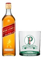 Kit Dia Dos Pais Red Label e Copo Personalizado Palmeiras