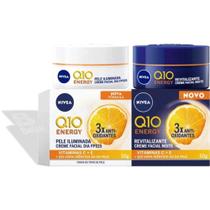 Kit Dia + Noite Nivea Creme Q10 Energy C/ Vitamina C