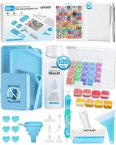 Kit Diamond Art ARTDOT para Adultos com Estojo de Armazenamento