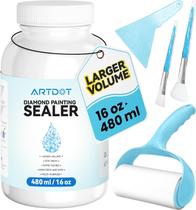 Kit Diamond Art Sealer ARTDOT 480ml para adultos com acessórios