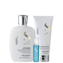 Kit Diamond Shampoo, Condicionador e Ampola - Alfaparf Kit Diamond Shampoo, Condicionador e Ampola - Alfaparf