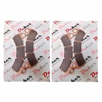 Kit Dianteiro Pastilhas de Freio Duker Polaris RZR 1000 Turbo e Pro XP