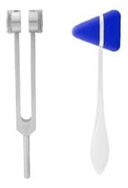 Kit Diapasão Médico 128 Hz + Martelo Neurológicos Taylor Kit Diapasão Médico 128 Hz + Martelo Neurológicos Taylor