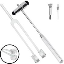 Kit Diapasão Médico Martelo Buck Inox Medicina Avaliação Audiológica Audiologica Com Fixador Estágio Profissional Kit Diapasão Médico Martelo Buck Inox Medicina Avaliação Audiológica Audiologica Com Fixador Estágio Profissional