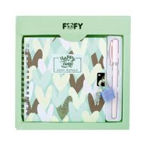 Kit Diário Amor Fofy Kit Presente Criativo e Decorativo Kit Diário Amor Fofy Kit Presente Criativo e Decorativo