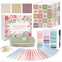 Kit Diário Bíblico SKYDUE - Com Marcador e Caneta de Gel