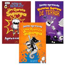 Kit Diário De Rowley Um Garoto Supimpa + Rowley Apresenta: Histórias Supimpas de Terror + Histórias Supimpas de Terror - Vergara e Riba