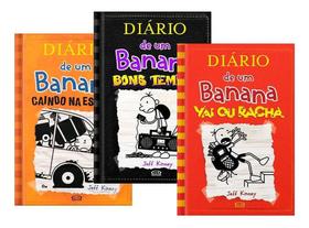 Kit Diário de um banana 9, 10 e 11 - Capa Dura